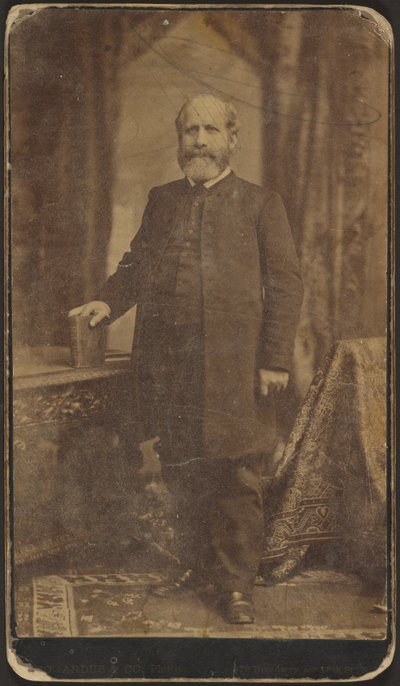 Porträt eines Mannes von Abraham Bogardus