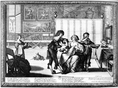 Der Aderlass von Abraham Bosse