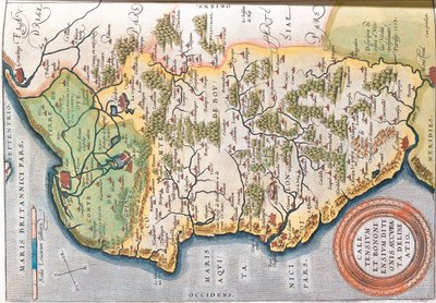 Nord-Pas-de-Calais, Frankreich von Abraham Ortelius