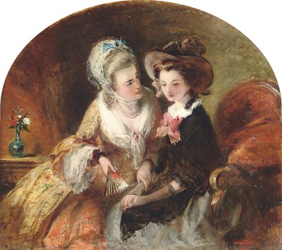 Die Stadt- und Landbelle, 1852 von Abraham Solomon