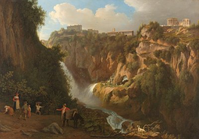 Der Wasserfall von Tivoli von Abraham Teerlink