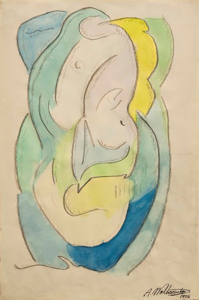 Abstraktion, 1906 von Abraham Walkowitz