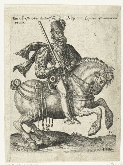 Deutscher Reiter-Kommandant von Abraham de Bruyn (attributed to)