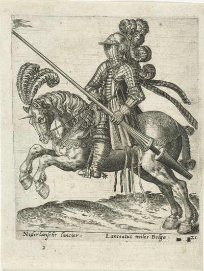 Niederländischer Lanzenreiter von Abraham de Bruyn (attributed to)