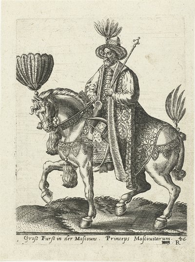 Großherzog von Moskau, 1577 von Abraham de Bruyn