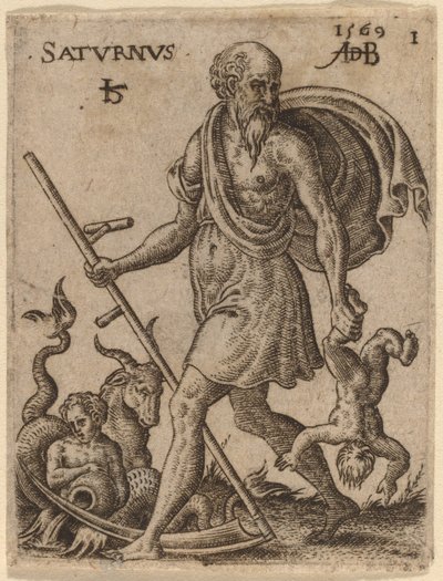 Saturn von Abraham de Bruyn