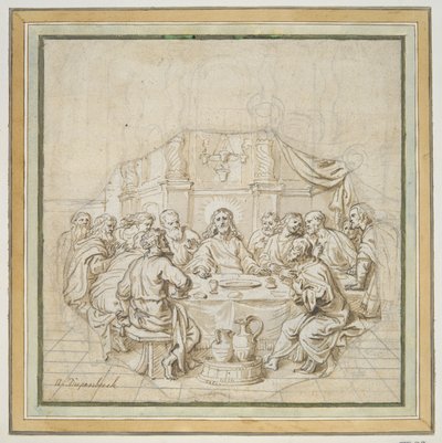 Das letzte Abendmahl von Abraham van Diepenbeeck
