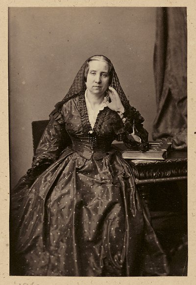 Porträt einer Dame von Achille Devéria