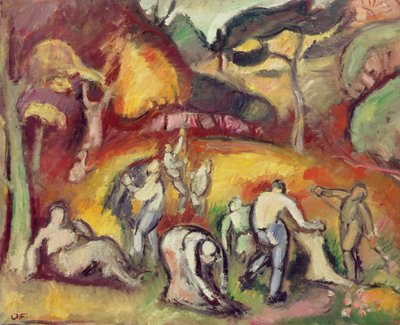 Herbstarbeit von Achille Emile Othon Friesz