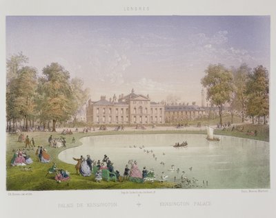Kensington Palace, ca. 1862 von Achille Louis Martinet