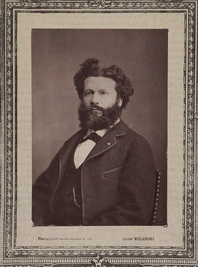 Porträt von Camille Flammarion von Achille Melandri