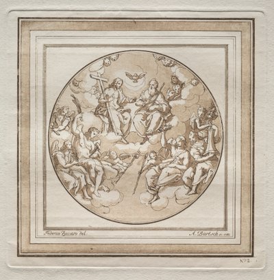 Die Dreifaltigkeit von Adam von Bartsch