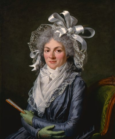 Porträt von Madame de Genlis von Adelaide Labille Guiard