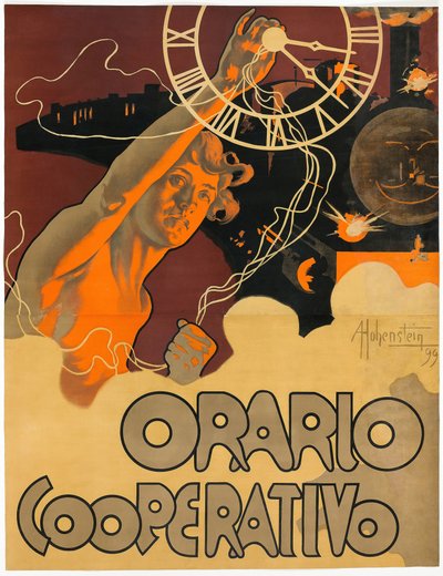 Orario Cooperativo, 1899 von Adolfo Hohenstein