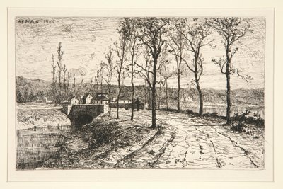 Dorfeingang von Adolphe Appian