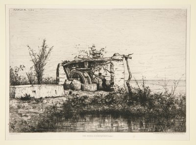 Ein Moria in Bordiquier von Adolphe Appian