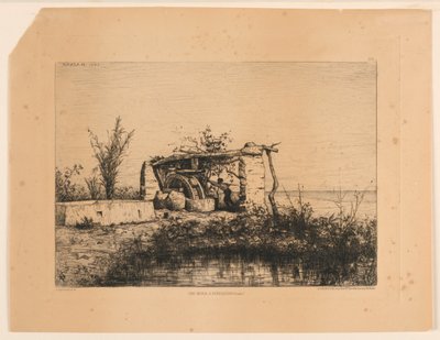 Une Moria à Bordiquier (Italien) von Adolphe Appian