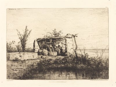 Eine Moria in Bordiquier (Italien) von Adolphe Appian