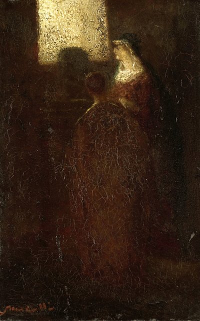 Am Altar von Adolphe Joseph Thomas Monticelli