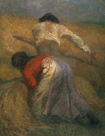 Ernte von Adolphe Joseph Thomas Monticelli