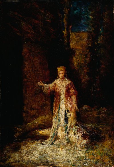 Lady Macbeth von Adolphe Joseph Thomas Monticelli