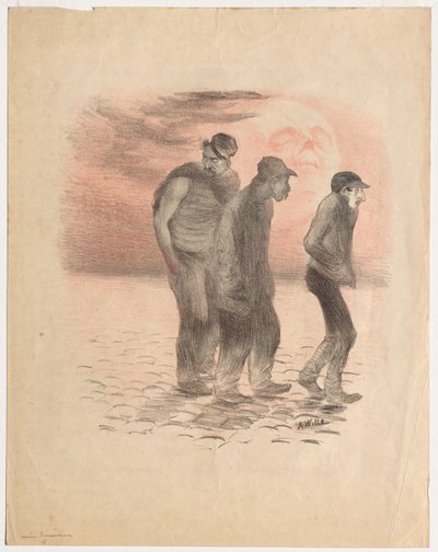 Pariser Szenen und Mörder von Adolphe Leon Willette
