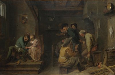 Tavernenszene, um 1635 von Adriaen Brouwer