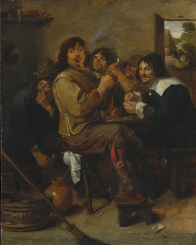 Die Raucher von Adriaen Brouwer