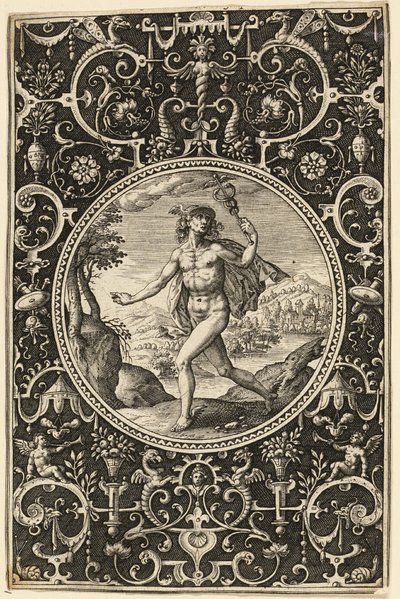 Merkur von Adriaen Collaert