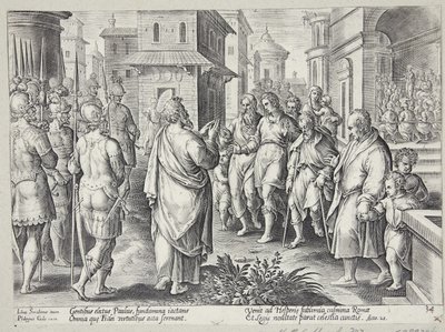 Die Taten der Apostel von Adriaen Collaert