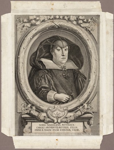 Maria Magdalena von Österreich von Adriaen Haelwegh