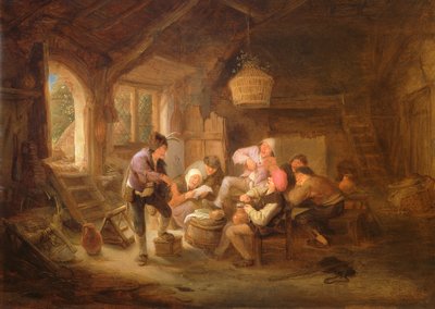 Trinkszene von Adriaen Jansz. van Ostade