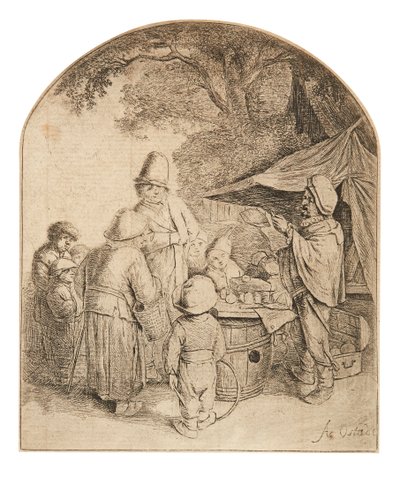 Der Quacksalber von Adriaen Jansz. van Ostade