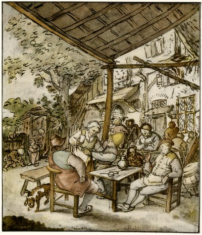 Dorfgasthaus von Adriaen Jansz. van Ostade