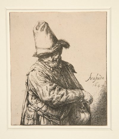 Der Leierkastenmann von Adriaen van Ostade