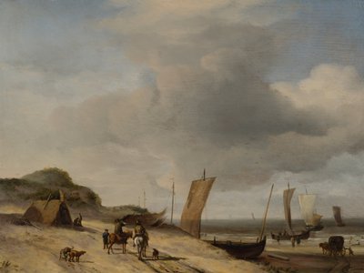 Dünen bei Scheveningen von Adriaen van de Velde