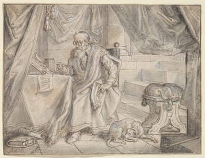 Studie für von Adriaen van de Venne