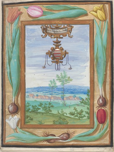Das Dorf Monceaulx von Adrien Montigny