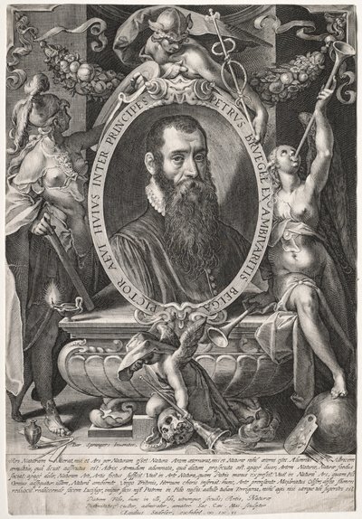 Peter Bruegel, 1606 von Aegidius Sadeler or Saedeler