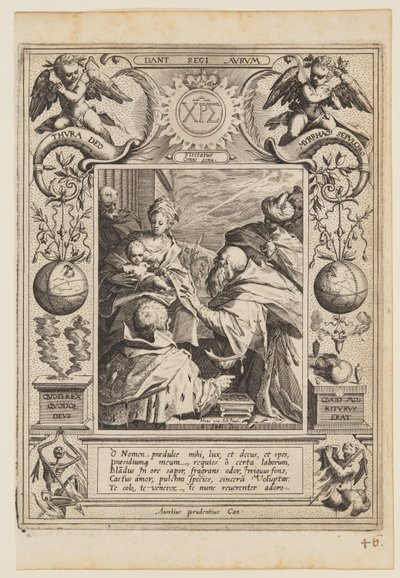 Anbetung der Könige von Aegidius Sadeler II