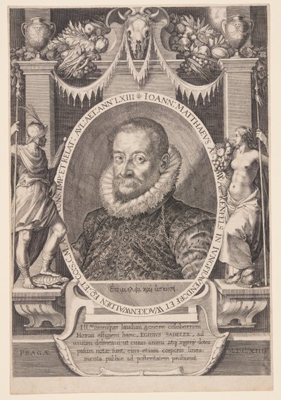 Johannes Matthaeus Wacker von Wackenfels, Diplomat von Aegidius Sadeler II