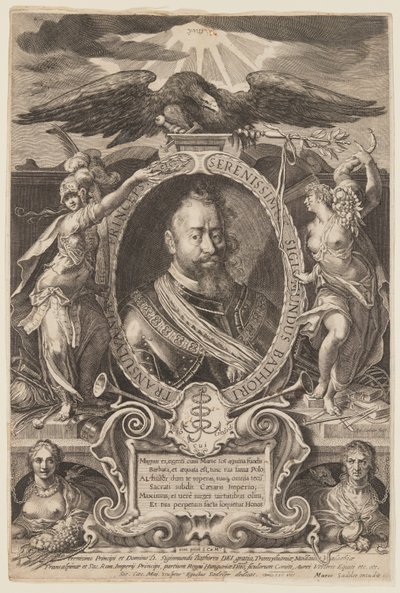 Sigismund Báthory, Fürst von Siebenbürgen von Aegidius Sadeler II