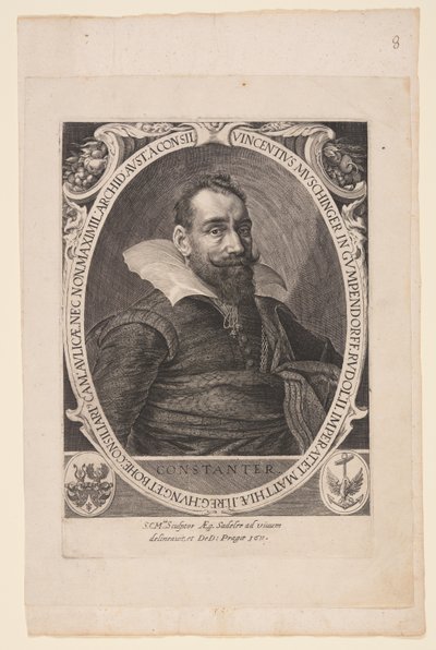 Vincent Muschinger von Gumpendorff, Arzt von Aegidius Sadeler II