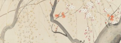 Blumen der vier Jahreszeiten, 1815 von after Sakai Hōitsu