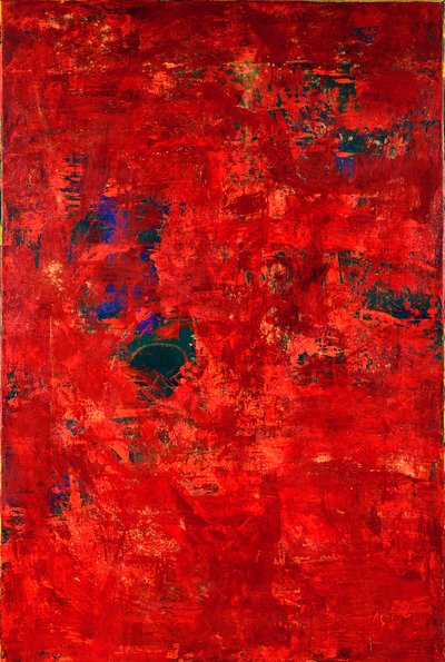 E.T. in Rot, 2019 von Agnes Girardon