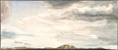 Himmelsstudie von Agnes Slott Møller