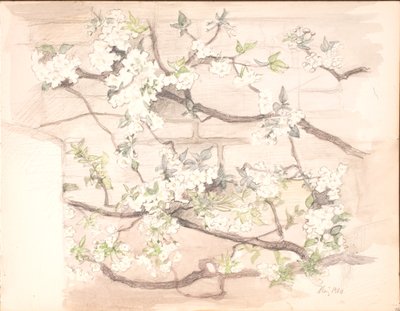 Apfelblüten von Agnes Slott Møller