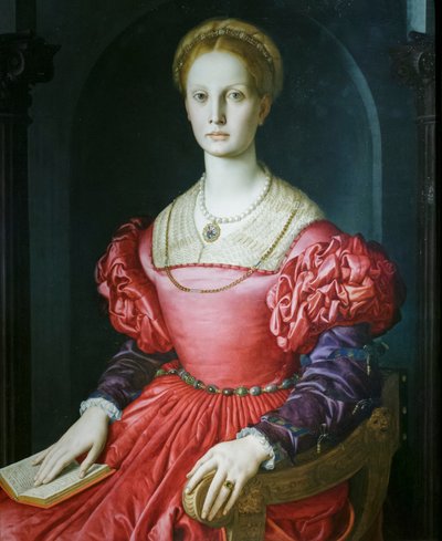 Porträt von Lucrezia Panciatichi von Agnolo Bronzino