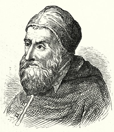 Papst Sixtus IV. (Stich) von Agostino Musi