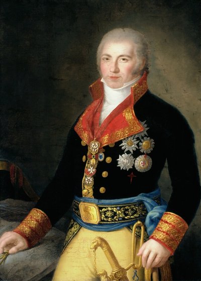 Manuel Godoy, 1800-08 von Agustín Esteve y Marques